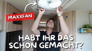 Dreckalarm im Camper! Warum haben wir so lange gewartet?‍ Maxxfan reinigen: Das geht so leicht