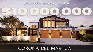 $10,000,000 Corona Del Mar Luxury Home Tour | 1516 Sandcastle Dr.