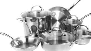 Farberware Millennium 10-Piece Cookware Set (Stainless Steel) | 75653-FARBER