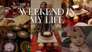 WEEKEND IN MY LIFE  | sisters dholkhi | bridal shower