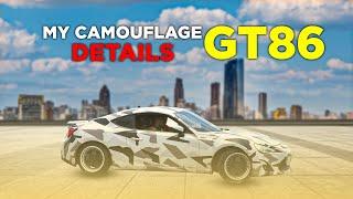 My Camouflage GT86 Details || Alif GTS || Kashfia Arfa