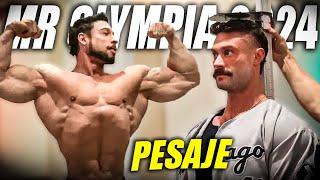 RAMON DINO SIN CAMISETA EN EL PESAJE Y CBUM SOSPECHOSO JUNTO CON URS MR OLYMPIA 2024