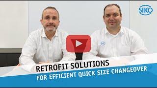 SIKO Retrofit Solutions for efficient Quick Size Changeover - Machine Upgrade Made Easy!