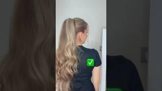 أحلى تسريحة ذيل حصان تعطي كثافة للشعر  #تسريحات_بسيطه_وسهله #تساريح #hair #hairtutorial #تسريحاتي