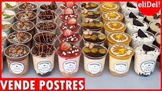 9 POSTRES para VENDER  Sin HORNO Gana DINERO desde Casa CHEESECAKE Fáciles para EMPRENDER