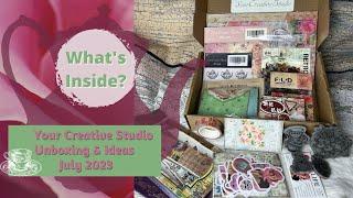 Your Creative Studio Unboxing & Ideas: July 2023