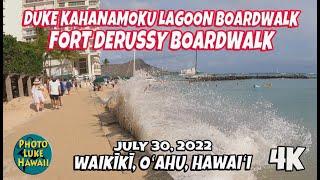 Duke Kahanamoku Lagoon Boardwalk Fort DeRussy Boardwalk July 30, 2022 Waikiki Oahu Hawaii