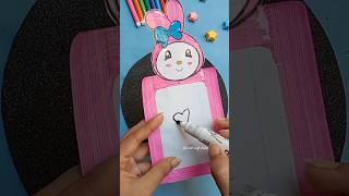 Diy paper white board #papercraft