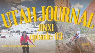 *Travel Journal* ~ UTAH️ EP03 Jinxi Journals  ASMR Vlog - Take Inspo and Journal Ideas