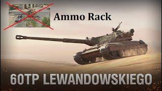 How to equip 60TP Lewandowskiego to defend the ammo rack - World of Tanks Blitz Tips