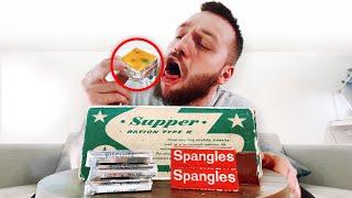 I Ate 83 Year Old Cheese From A WW2 Food Package