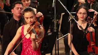 Jovenes Solistas 2017. Tchaikovsky Violin Concerto, Allegro moderato. Irina Casasnovas, violin.