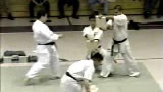 BreakTest demonstration Shokei Matsui kyokushin karate IKO1