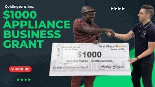 Refrigeration Pro to Appliance Business Owner - $1000 Appliance Business Grant!