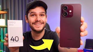 Novo OPPO A40, um celular INDESTRUTÍVEL! (Unboxing e Primeiras Impressões)