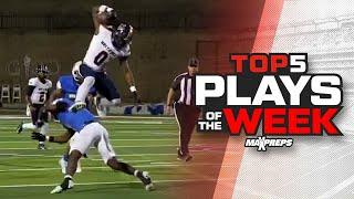 MaxPreps Top 5 High School Football Plays of Week 6 | 2024 Season 