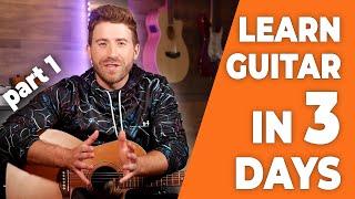 Your First Guitar Lesson // Beginner Guitar Lesson #1