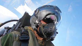 Flying Through the Clouds - Rafale French Pilot