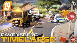  Traffic Car Accident, Driver Did Not Respect The Stop Sign ⭐ FS19 Ravensberg Public Works