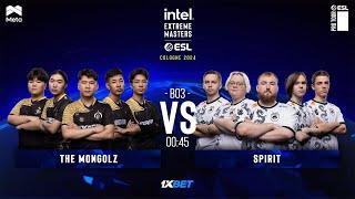 MONGOLZ vs SPIRIT - IEM Cologne 2024 - Group Stage - BO3 - MN cast