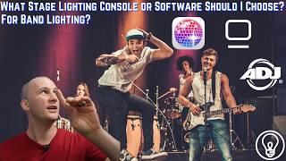 What Stage Lighting Console or Software Should I Choose For Band Lighting?