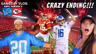 WE WITNESSED DETROIT LIONS HISTORY!! FRONT ROW SEATS FOR WIN OVER MAHOMES & KANSAS CITY CHIEFS!