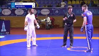 BRONZE PKAM - 66 kg: K. YERALY (KAZ) v. R. JAICHYIEU (BLR)