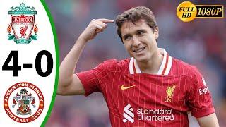 Liverpool vs Accrington Stanley 4-0 Highlights & All Goals 2025  Federico Chiesa Goal