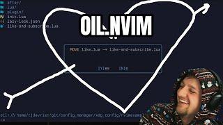 FILETREES ARE BAD BUT OIL NVIM IS GOOD