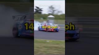 World's fastest drift with feet?