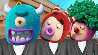 Oddbods Bubbles All Video Megamix  Oddbuds Pogo  Oddbods Fuse  Oddbods Slick.  Who Will Win ?