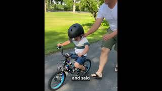 "We have to get rid of all our other bikes. This is the bike our kids need!"