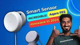 Smart Home Sensor is INCREDIBLE! Aqara FP2 mmwave in 2024! [ Aqara FP2 Presence Sensor DEMO at #CES]