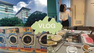 [말레이시아 브이로그] 대학 개강 첫 주 vlog/ 대학일상 , 쇼핑몰투어