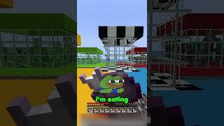 Teleport in the Box to Win  #shorts #minecraft #minecraftshorts