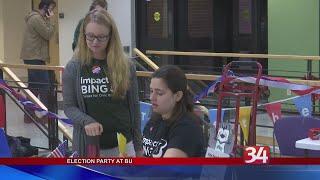 Election Party at Binghamton University