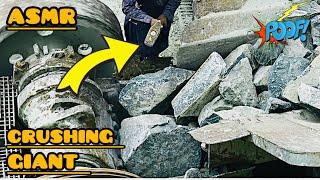 ️Super Giant Rock Crusher in action|satisfying Stone Crushing Rock Crushing at Another Lavel#asmr