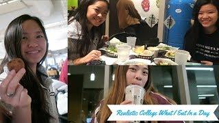 A Realistic What I Eat In a Day In College