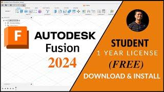 [Free] DOWNLOAD Autodesk Fusion 360 | INSTALL FOR 1 YEAR | STUDENT LICENSE [2024]