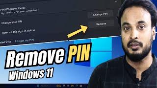 How to Remove PIN from Windows 11 Login (2024 Hindi)