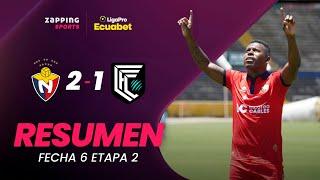 El Nacional 2 - 1 Cumbayá FC / Resumen Fecha 6 / 2da Etapa / LigaPro Ecuabet