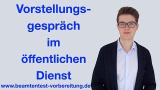 Vorstellungsgespräch im öffentlichen Dienst | Auf diese Fragen musst Du Dich vorbereiten