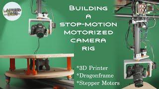 Building a fully motorized stop motion camera rig using Dragonframe software & 3D printed parts.