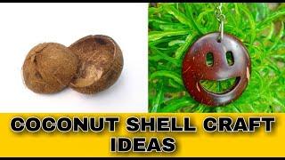 Coconut Shell keytag DIY Craft Idea | how to make keytag,sl tr bro