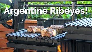 Argentine Grilled Ribeyes | Argentine Grill Review | Ballistic BBQ