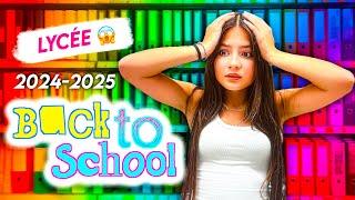 Chasse aux FOURNITURES SCOLAIRES - Lycée pour Elina  Back to School 2024-2025