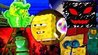 Evolution of Final Bosses in SpongeBob Games (2001-2020) [4K]