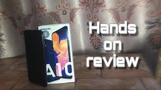 Samsung Galaxy A10 Hands on review