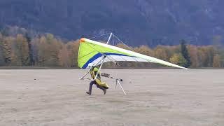 (2022) My electric harness for hang gliders – first prototype takeoff