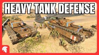 Heavy Tank Defense! - 3vs3 - British Forces - Company of Heroes 3